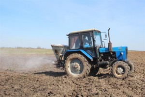 унясенне мініральных удабрэнняў